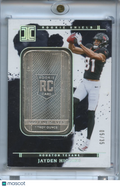 Jayden Higgins 2025 Impeccable Silver Troy Ounce RC Rookie Texans 5/35