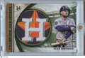 Alex Bregman 2025 Museum Collection Game Worn LOGO Patch Houston Astros 1/1