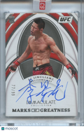 Li JingLiang 2022 Immaculate Marks of Greatness Auto Autograph RC Rookie UFC MMA