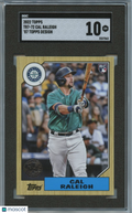 Cal Raleigh 2022 Topps '87 Rookie RC Seattle Mariners SGC 10