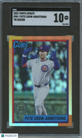 Pete Crow-Armstrong 2025 Topps '90 Holo Foil Chicago Cubs SGC 10