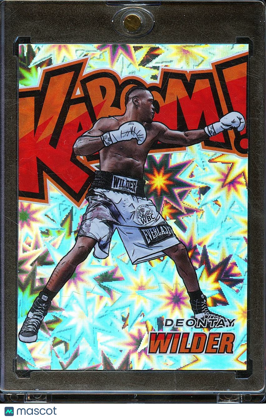 Deontay Wilder 2025 Combat Anthology KABOOM! SSP CASE HIT Boxing #14