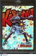 Deontay Wilder 2025 Combat Anthology KABOOM! SSP CASE HIT Boxing #14