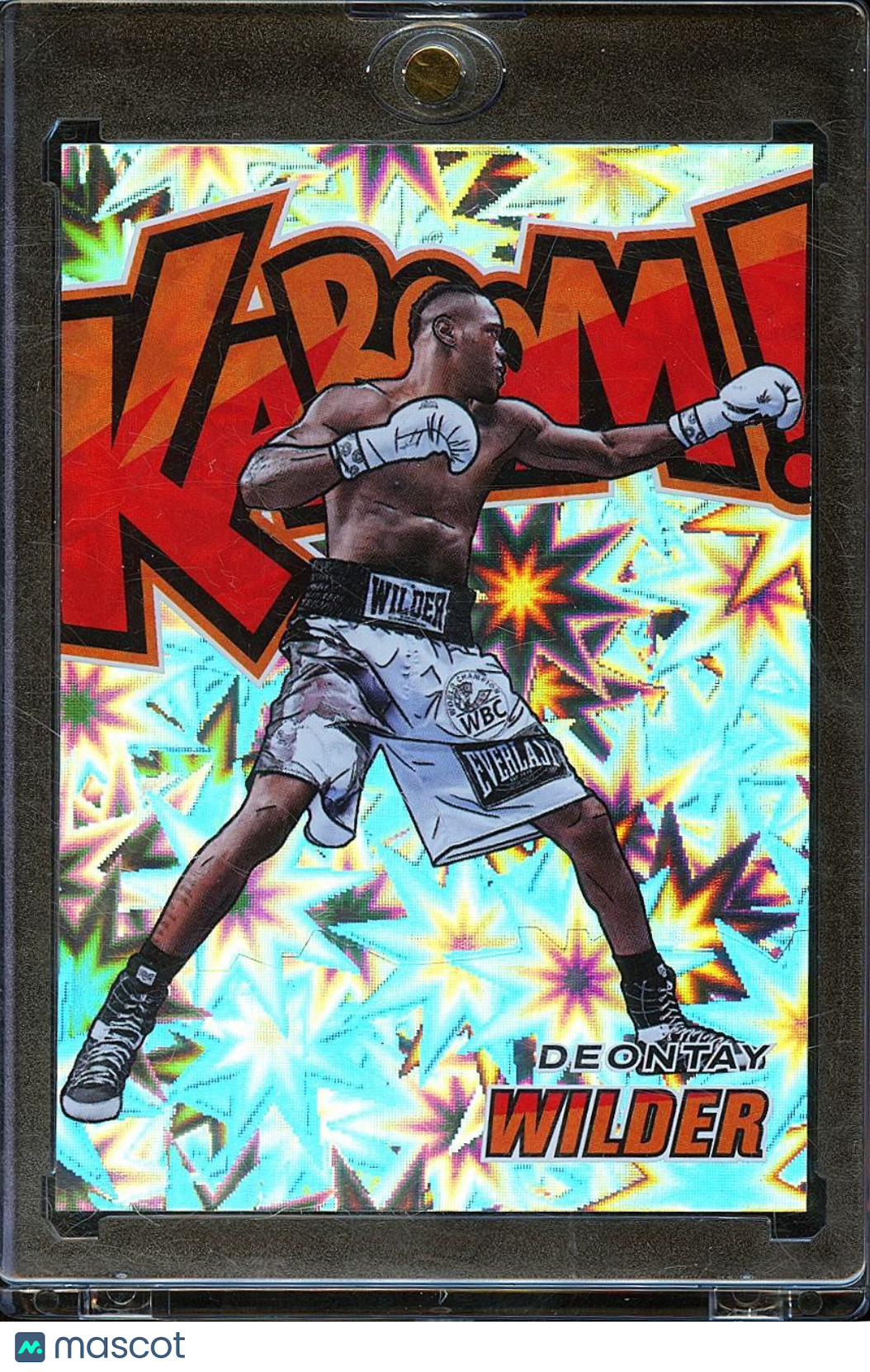 Deontay Wilder 2025 Combat Anthology KABOOM! SSP CASE HIT Boxing #14