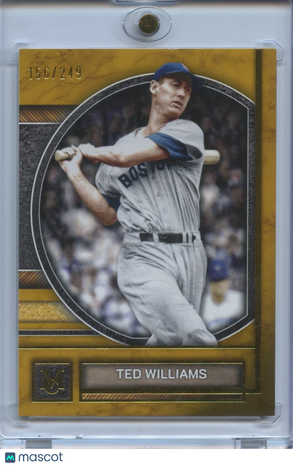 Ted Williams 2025 Museum Collection Gold Boston Red Sox 156/249