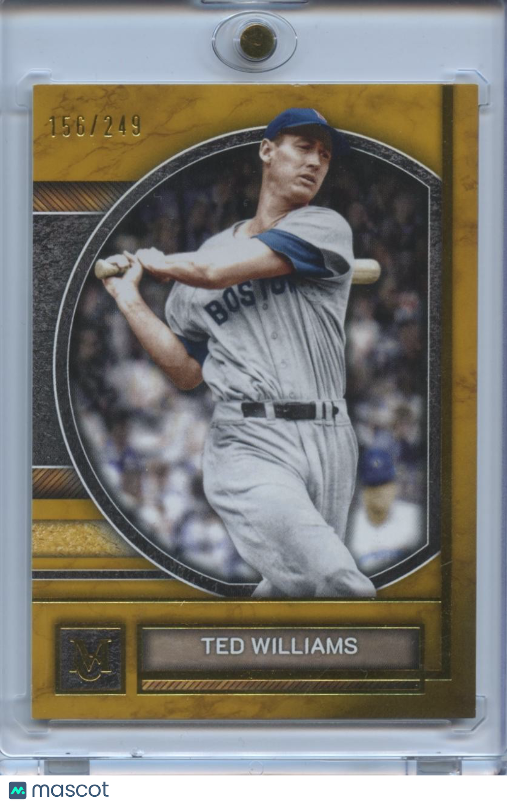 Ted Williams 2025 Museum Collection Gold Boston Red Sox 156/249