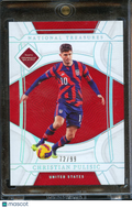 Christian Pulisic 2022 National Treasures Card USA United States 72/99 #140