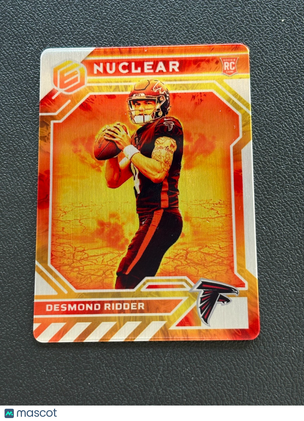 Desmond Ridder 2022 Elements Nuclear SSP CASE HIT Rookie RC Atlanta Falcons