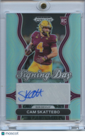 Cam Skattebo 2025 Prizm Draft Silver Auto Autograph RC Arizona State Giants