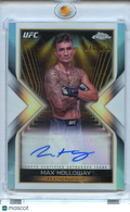 Max Holloway 2024 Topps Chrome Auto Autograph UFC MMA 46/150