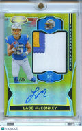 Ladd Mcconkey 2024 Certified GOLD Auto Autograph Patch RC LA Chargers 3/25