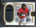 Jose Ramirez 2023 Definitive Game Used Helmet Relic Cleveland Guardians 41/50