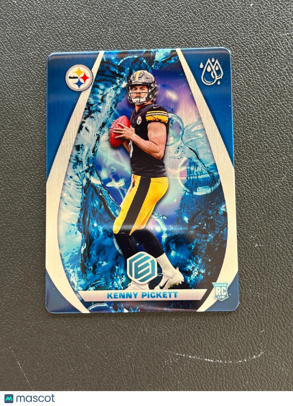Kenny Pickett 2022 Elements Water SSP CASE HIT Rookie Pittsburgh Steelers
