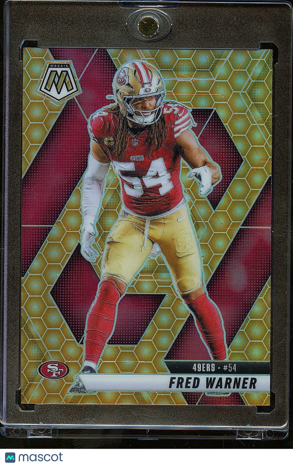 Fred Warner 2025 Mosaic Honeycomb Prizm SSP SHORTPRINT San Francisco 49ers