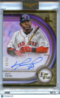 David Ortiz 2024 Topps Five Star on Card Auto Autograph Boston Red Sox 49/50