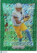 Josh Palmer 2024 Prizm Deca Green Shimmer SSP Los Angeles Chargers 5/12