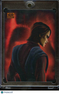 Anakin Skywalker Star Wars Galaxy Mortis Vision Orange Refractor 5/25
