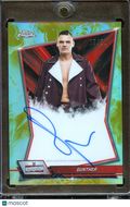 Gunther 2025 Topps Chrome on Card Auto Autograph GOLD WWE Wrestling 17/50