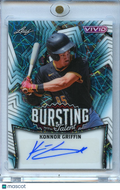 Konnor Griffin 2025 Leaf Vivid Auto Autograph RC Pittsburgh Pirates 6/10
