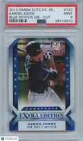 Aaron Judge 2013 Elite Blue Status Rookie RC New York Yankees 78/100 PSA 9