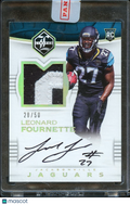 Leonard Fournette 2017 Limited Auto Autograph Patch RC Rookie Jaguars 20/50