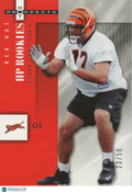 Andrew Whitworth 2006 Hot Prospects RED HOT Rookie RC Cincinnati Bengals 23/50