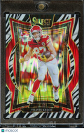 Travis Kelce 2024 Select Zebra Prizm SSP SHORTPRINT Kansas City Chiefs