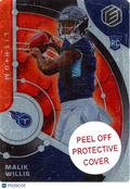 Malik Willis 2022 Elements Lithium Metal Rookie RC Titans Dolphins 1/3 #79