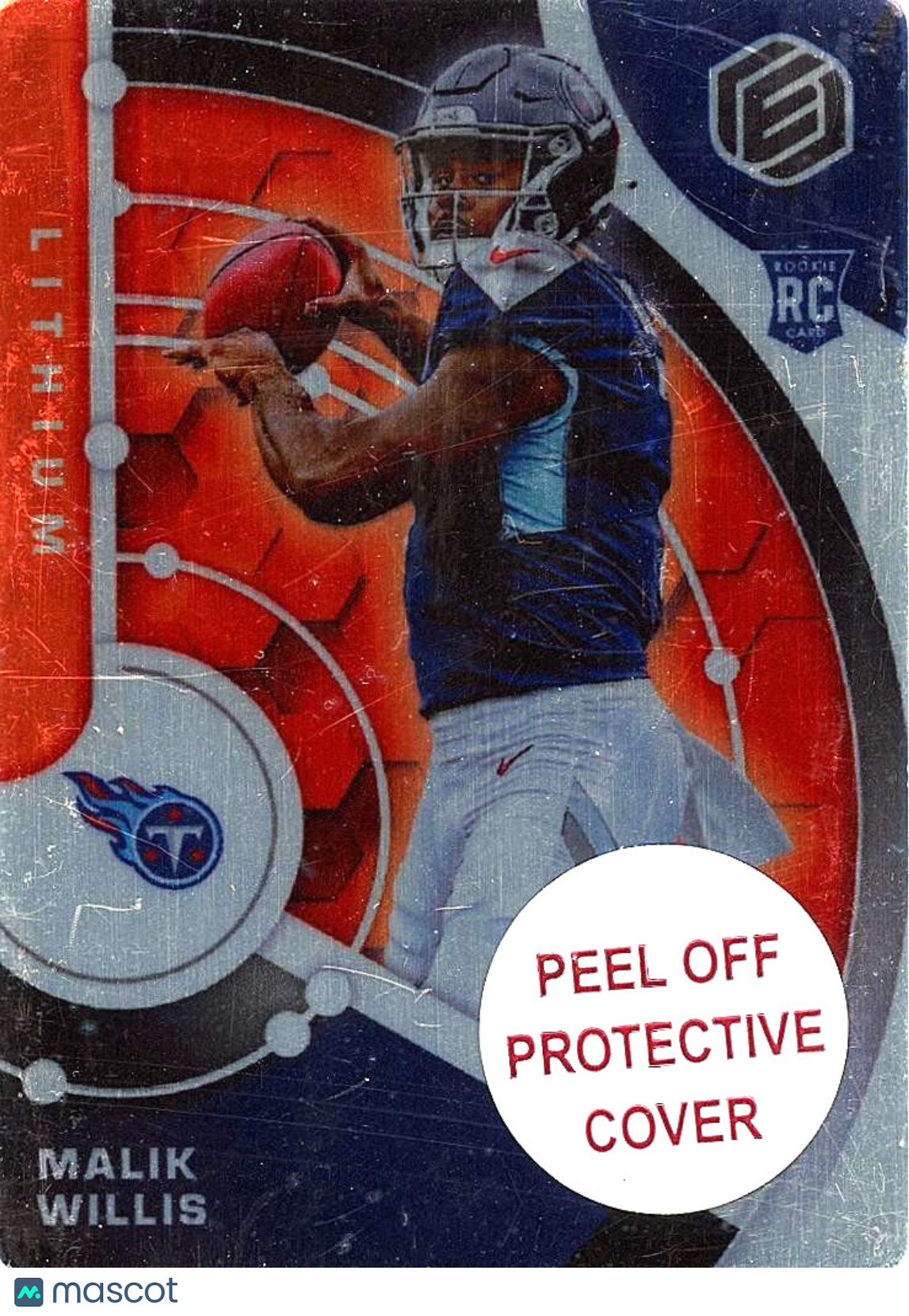 Malik Willis 2022 Elements Lithium Metal Rookie RC Titans Dolphins 1/3 #79