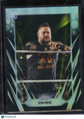 Kevin Owens 2025 Topps Chrome Black Refractor WWE Wrestling 6/10