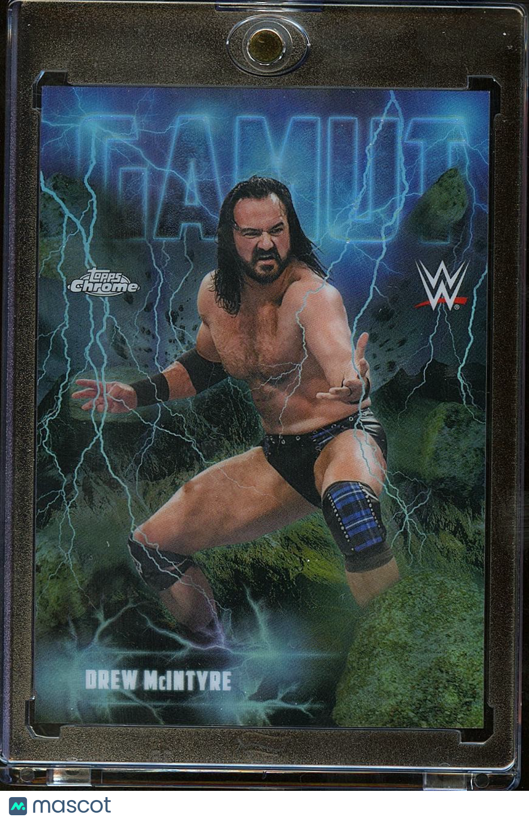 Drew Mcintyre 2025 Topps Chrome Gamut SSP CASE HIT WWE Wrestling #8