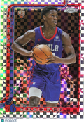 VJ Edgecombe 2025-26 Topps Chrome XFractor Rookie RC Philadelphia 76ers #253