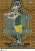 Michael Pratt 2024 Mosaic Honeycomb Prizm Rookie RC SSP Packers