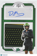 Dante Moore 2025 National Treasures Auto Autograph Patch RC Oregon Ducks 19/25