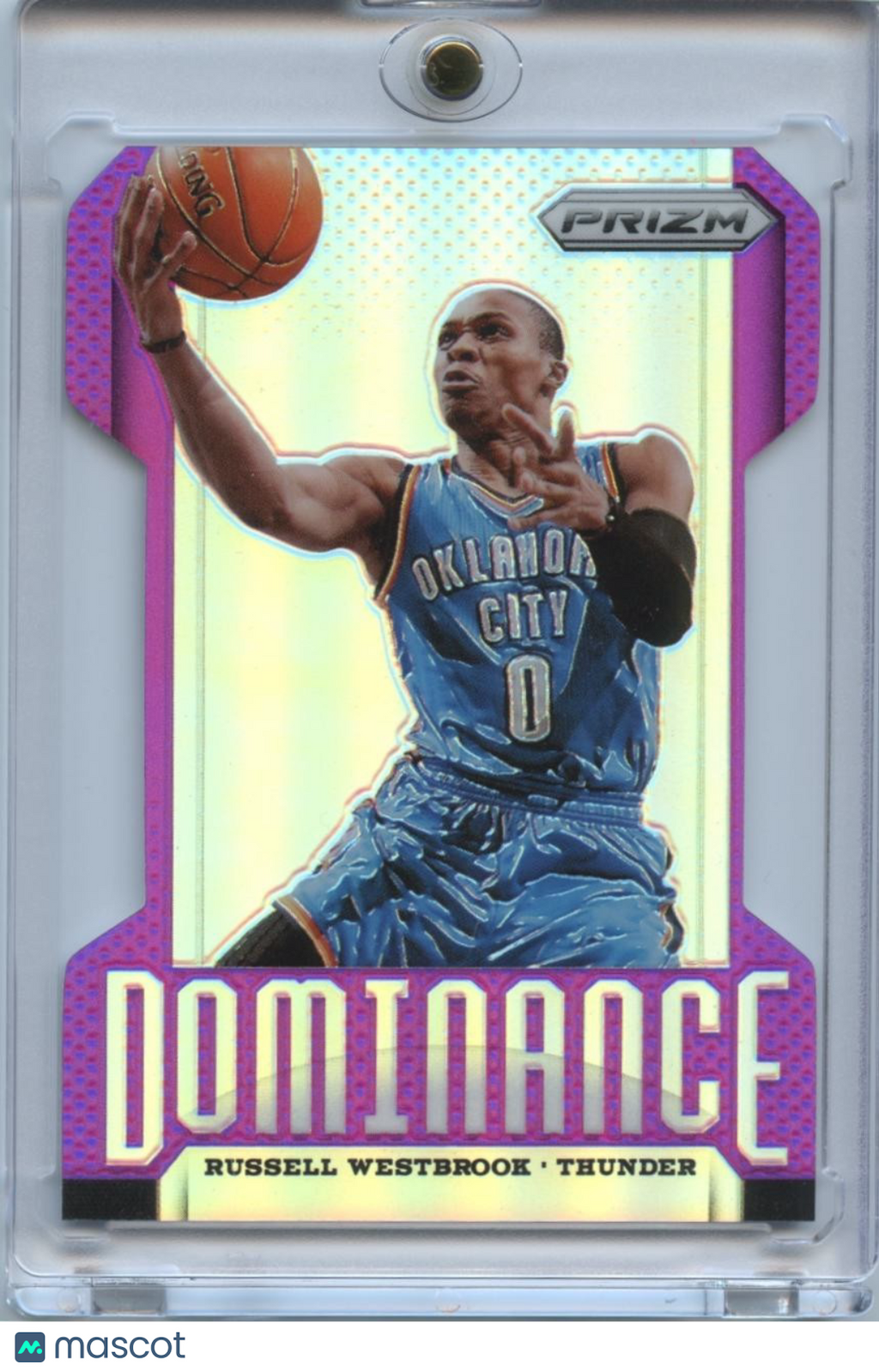 Russell Westbrook 2013-14 Prizm Dominance Purple Prizm OKC Thunder 7/49