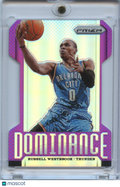 Russell Westbrook 2013-14 Prizm Dominance Purple Prizm OKC Thunder 7/49