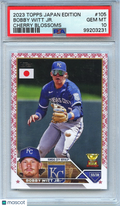 Bobby Witt Jr. 2023 Topps Cherry Blossoms Kansas City Royals 40/99 PSA 10