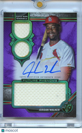 Jordan Walker 2024 Topps Triple Threads Auto Autograph Patch Cardinals 4/75