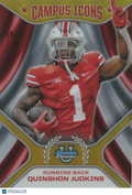 Quinshon Judkins 2024 Bowman Chrome Icons GOLD Refractor RC Ohio State 49/50
