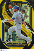 Alex Gordon 2025 Select GOLD Prizm SSP Kansas City Chiefs 4/10 #155