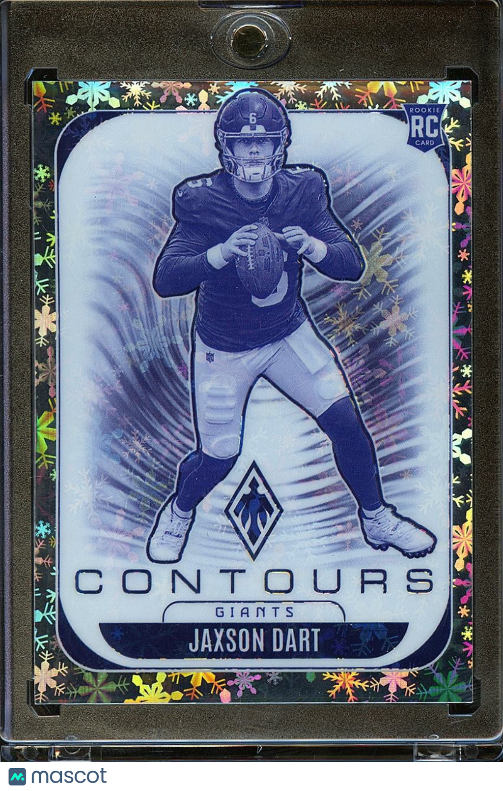 Jaxon Dart  2025 Phoenix Contours Snowflakes RC Rookie 2/199 Gaints