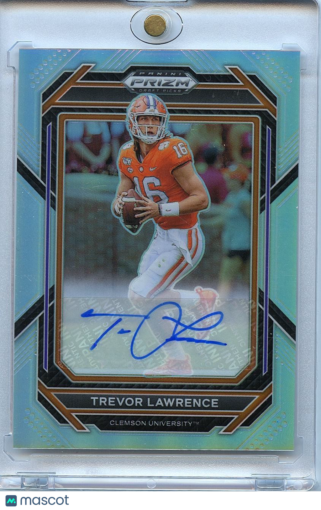 Trevor Lawrence 2023 Prizm Silver Auto Autograph SSP Clemson Tigers Jaguars