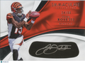 John Ross III 2017 Immaculate Eye Black Auto Autograph RC Bengals 34/99