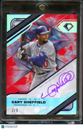 Gary Sheffield 2025 Topps Diamond Icons Auto 2/5 Dodgers