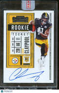 Chase Claypool 2020 Contenders on card Auto Autograph RC Pittsburgh Steelers