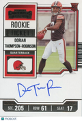 Dorian Thompson-Robinson 2023 Contenders Auto Autograph RC Cleveland Browns