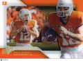 Colt MCcoy 2010 SPX Shadow Box SSP SHORT PRINT Rookie RC Texas Longhorns