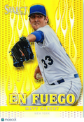 Matt Harvey 2013 Select En Fuego GOLD Prizm SSP New York Mets 25/25