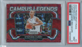 Stephen Curry 2024 Prizm Draft Red Scope Prizm Davidson Warriors 28/88 PSA 9