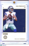 Dak Prescott 2019 Encased GOLD SSP Dallas Cowboys 7/10 #28